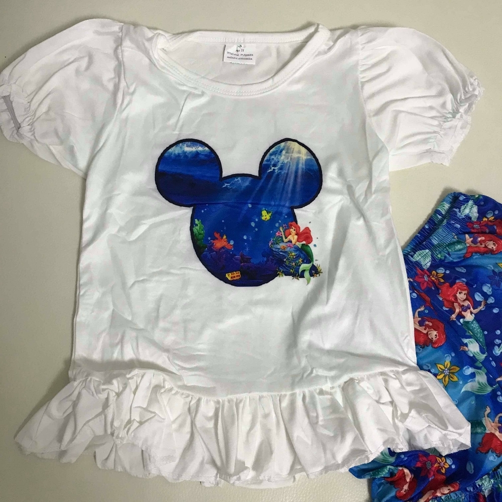 Princess Arial Minnie Mouse Cute set - Picture 3 of 7